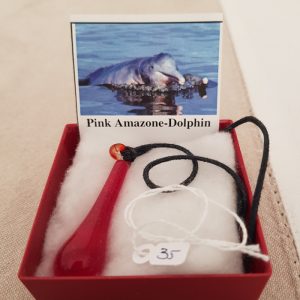 pendentif dauphin rose